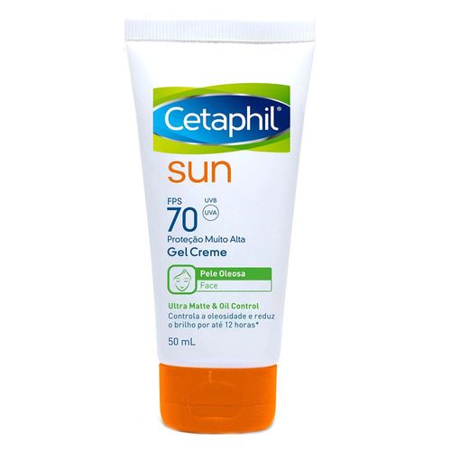 Protetor Solar Facial Cetaphil Sun FPS70 Ultra Matte 50ml