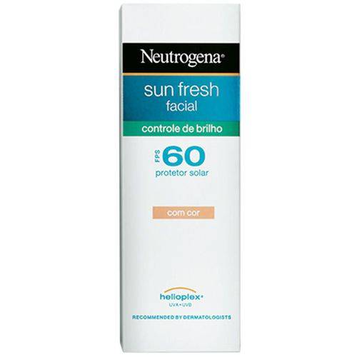 Protetor Solar Facial Neutrogena Sun Fresh com Cor Fps60 50ml
