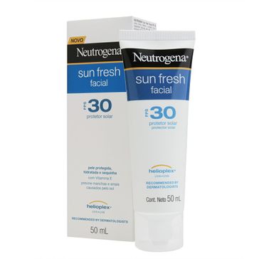 Protetor Solar Facial Neutrogena Sun Fresh FPS-30 50g