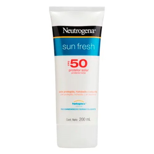 Protetor Solar Facial Neutrogena Sun Fresh FPS50 200ml