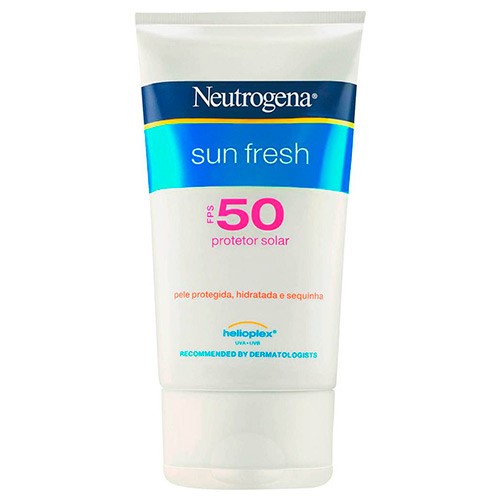 Protetor Solar Facial Neutrogena Sun Fresh FPS50 120ml