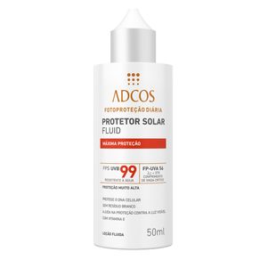 Protetor Solar Fluid Máxima Proteção FPS 99 Adcos 50ml