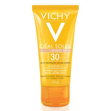 Protetor Solar Gel-creme Vichy Ideal Soleil Fps-30 Cor Efeito Matte 40g