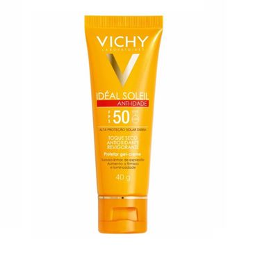 Protetor Solar Gel-creme Vichy Ideal Soleil Fps-50 Anti-Idade 40g
