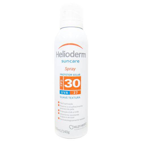 Protetor Solar Helioderm Fps 30 Spray 200 Ml