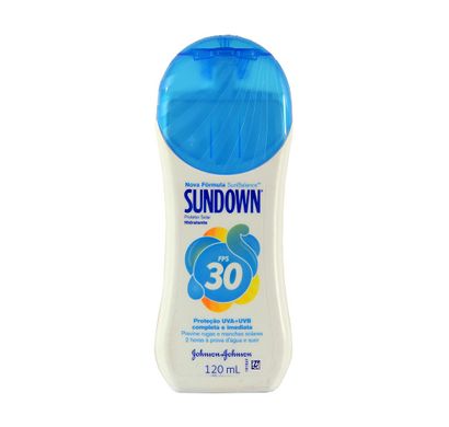 Protetor Solar Hidratante Sundown FPS 30 120ml - Johnson & Johnson