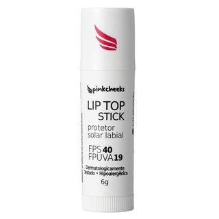 Protetor Solar Labial Pink Cheeks Lip Top Stick FPS 50 4,5g