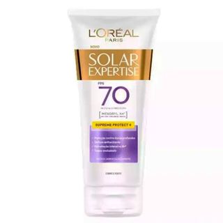 Protetor Solar L'Oréal Paris Expertise - Solar Expertise Supreme Protect 4 FPS 70 120ml