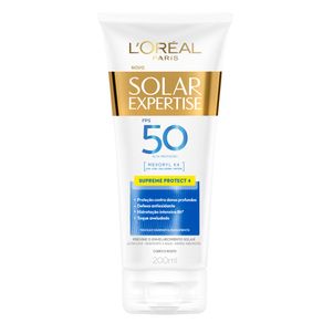 Protetor Solar L'Oréal Paris Solar Expertise Supreme Protect 4 FPS 50 200ml