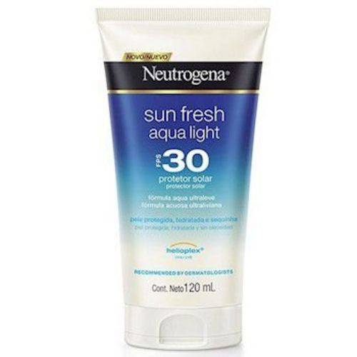 Protetor Solar Neutrogena Sun Fresh Aqua Light - Fps 30, 120ml
