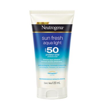 Protetor Solar Neutrogena Sun Fresh Aqua Light FPS-50 120ml