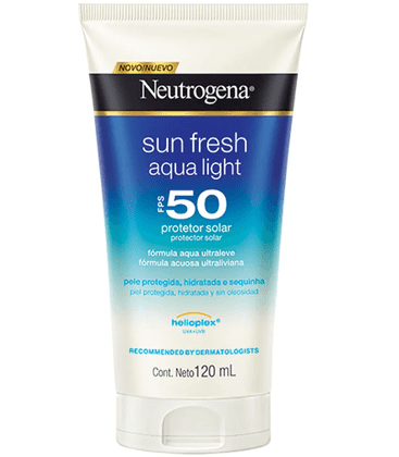 Protetor Solar Neutrogena Sun Fresh Aqua Light FPS 50 120ml
