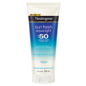 Protetor Solar Neutrogena Sun Fresh Aqua Light FPS50 200ml