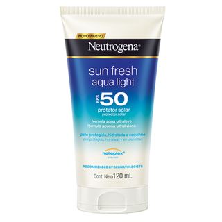 Protetor Solar Neutrogena Sun Fresh Aqua Light FPS50 120ml