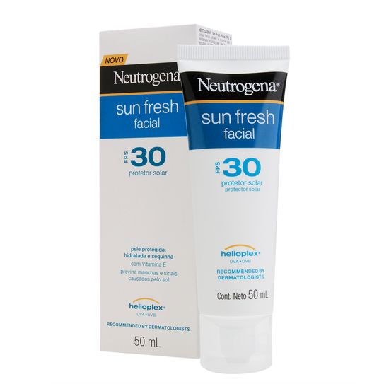 Protetor Solar Neutrogena Sunfresh Facial Fps30 50ml