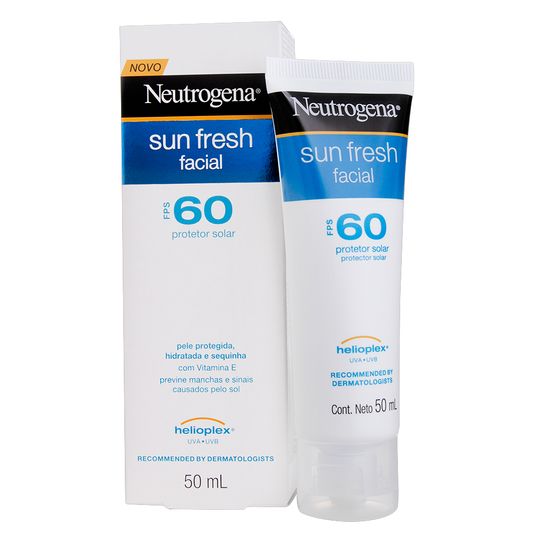 Protetor Solar Neutrogena Sun Fresh Facial Fps 60 50g