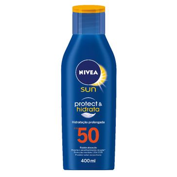 Protetor Solar Nivea FPS-50 Protect&Hidratante Loção 400ml