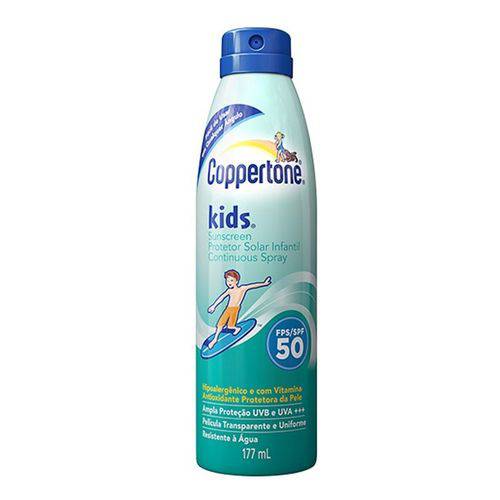 Protetor Solar Spray Coppertone Kids Fps 50 177ml