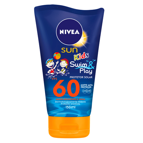 Protetor Solar Sun Kids FPS60 Nivea - 150ml