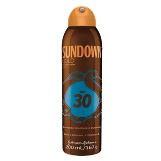 Protetor Solar Sundown Gold Spray - FPS30 200ml