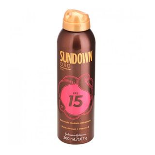 Protetor Solar Sundown Gold Spray - FPS15 200ml