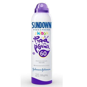 Protetor Solar Sundown Praia e Piscina Kids FPS-60 Spray 150ml