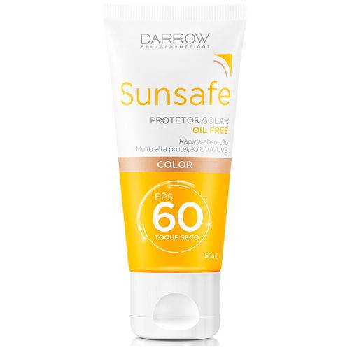 Protetor Solar Sunsafe Color Fps 60 50g