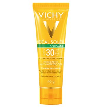 Protetor Solar Vichy Ideal Soleil Antiacne Fps30 40g