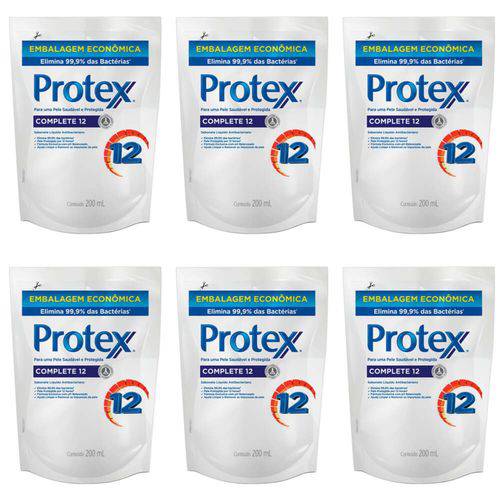Protex Complete Sabonete Íntimo Refil 200ml (kit C/06)