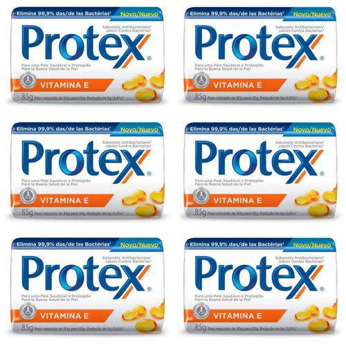 Protex Vitamina e Sabonete 85g (kit C/06)