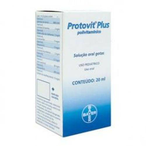 Protovit Plus Solucão Oral Gotas 20ml