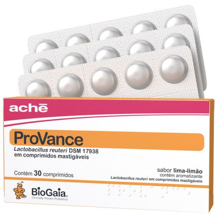 Provance Suplemento Probiótico 30 Comprimidos Mastigáveis