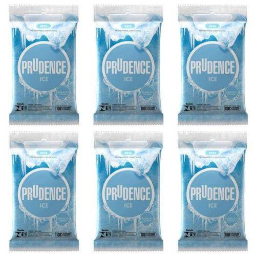 Prudence Ice Preservativos C/3 (kit C/06)