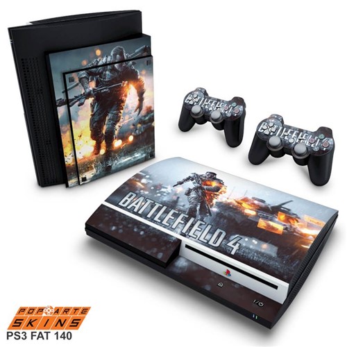 PS3 Fat Skin - Battlefield 4 Adesivo Brilhoso