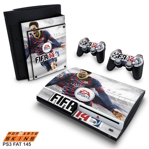 PS3 Fat Skin - FIFA 14 Adesivo Brilhoso