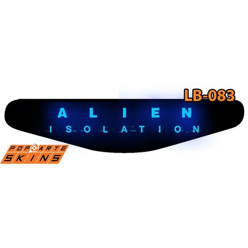 Ps4 Light Bar - Alien Isolation Adesivo Brilhoso