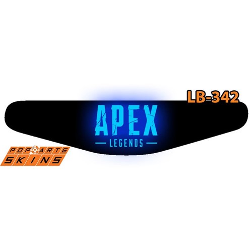Ps4 Light Bar - Apex Legends Adesivo Brilhoso