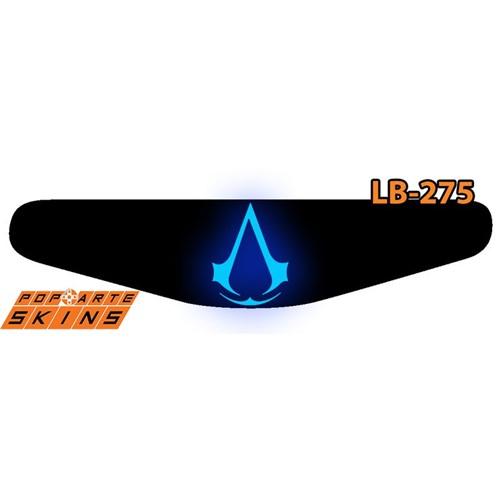 Ps4 Light Bar - Assassins Creed Adesivo Brilhoso