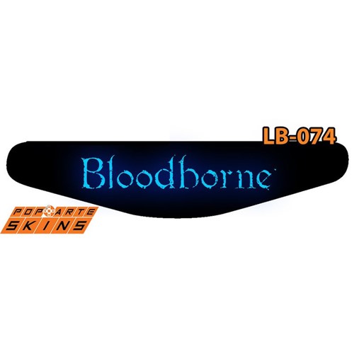 Ps4 Light Bar - Bloodborne Adesivo Brilhoso