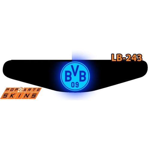 Ps4 Light Bar - Borussia Dortmund BVB 09 Adesivo Brilhoso