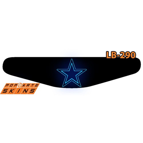 Ps4 Light Bar - Dallas Cowboys NFL Adesivo Brilhoso
