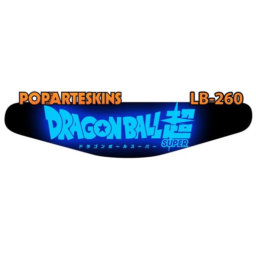 Ps4 Light Bar - Dragon Ball Super Adesivo Brilhoso