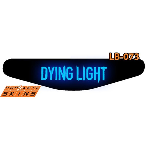 Ps4 Light Bar - Dying Light Adesivo Brilhoso