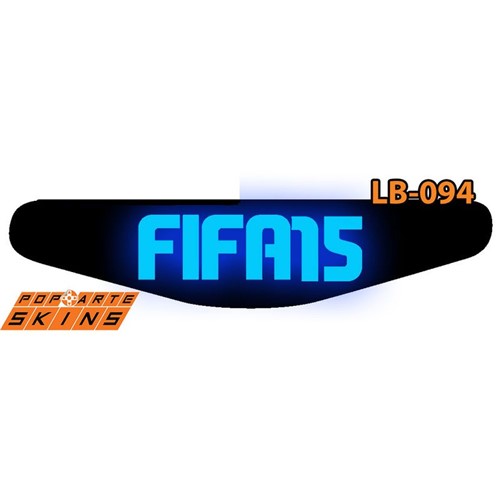 Ps4 Light Bar - Fifa 15 Adesivo Brilhoso