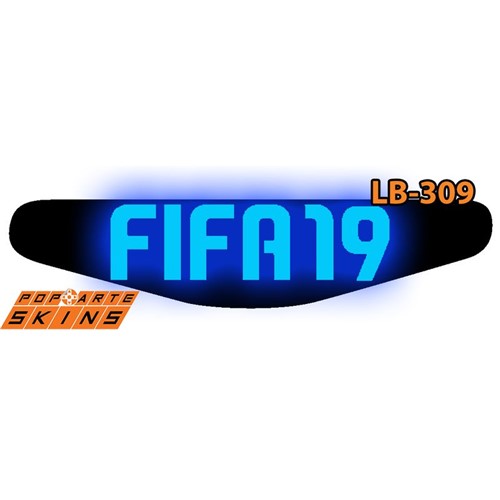 Ps4 Light Bar - FIFA 19 Adesivo Brilhoso