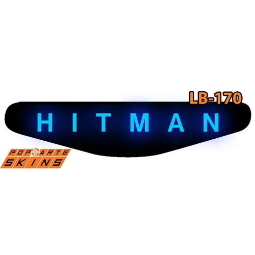 Ps4 Light Bar - Hitman 2016 Adesivo Brilhoso