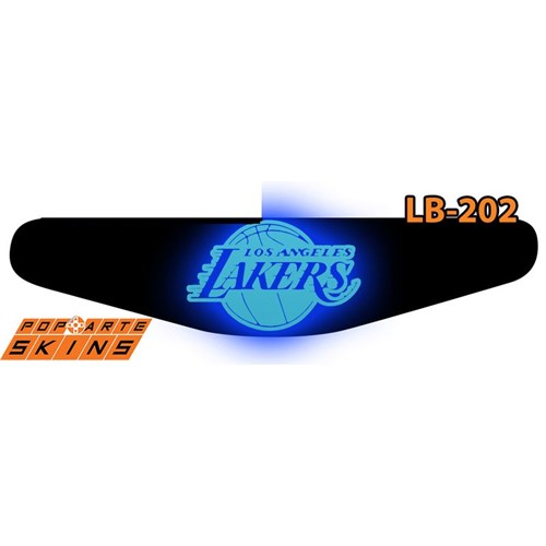 Ps4 Light Bar - Los Angeles Lakers - NBA Adesivo Brilhoso