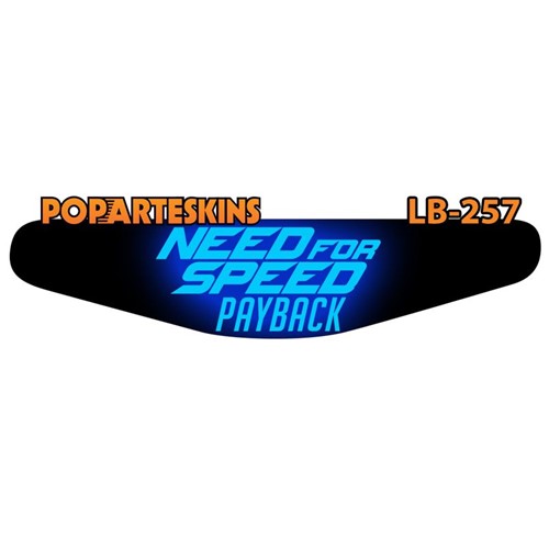 Ps4 Light Bar - Need For Speed Payback Adesivo Brilhoso