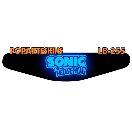 Ps4 Light Bar - Sonic Mania Adesivo Brilhoso