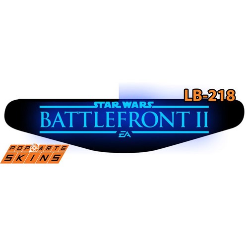 Ps4 Light Bar - Star Wars - Battlefront 2 Adesivo Brilhoso